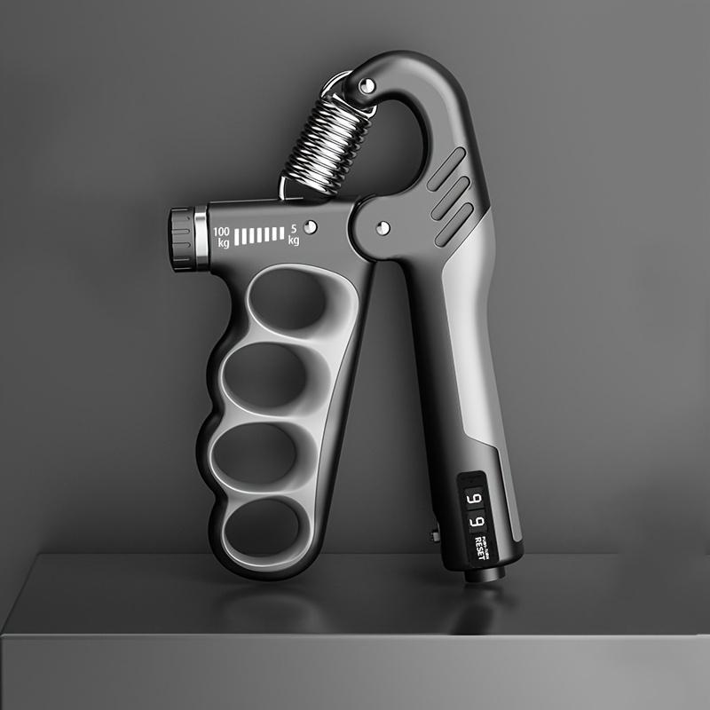 Product Introduction of Mechanical Counting Grip Strength Trainer, 1 Count Adjustable Resistance Hand Strengthener, Hand Strength Training Equipment for Home & Gym 4