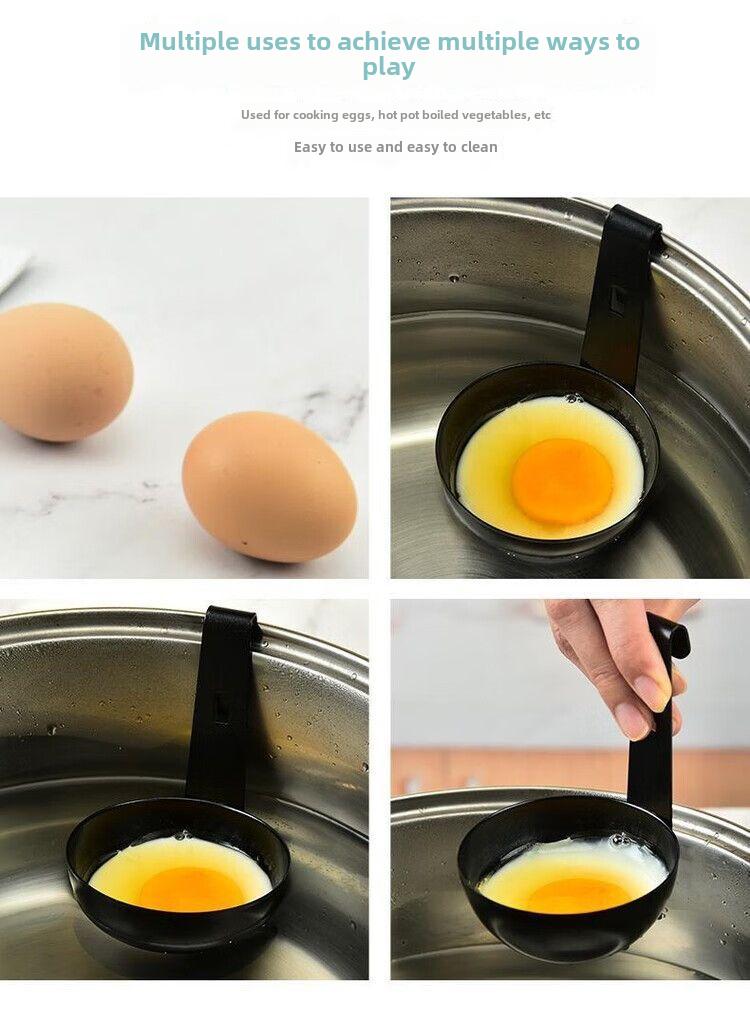 Product Introduction of Tiktok egg boiler recommendation, ear mounted, water boiled egg, fast steaming, soft boiled egg hot springs, clear water-laying egg cutter, plate place, egg tool Kitchen Utensils 3