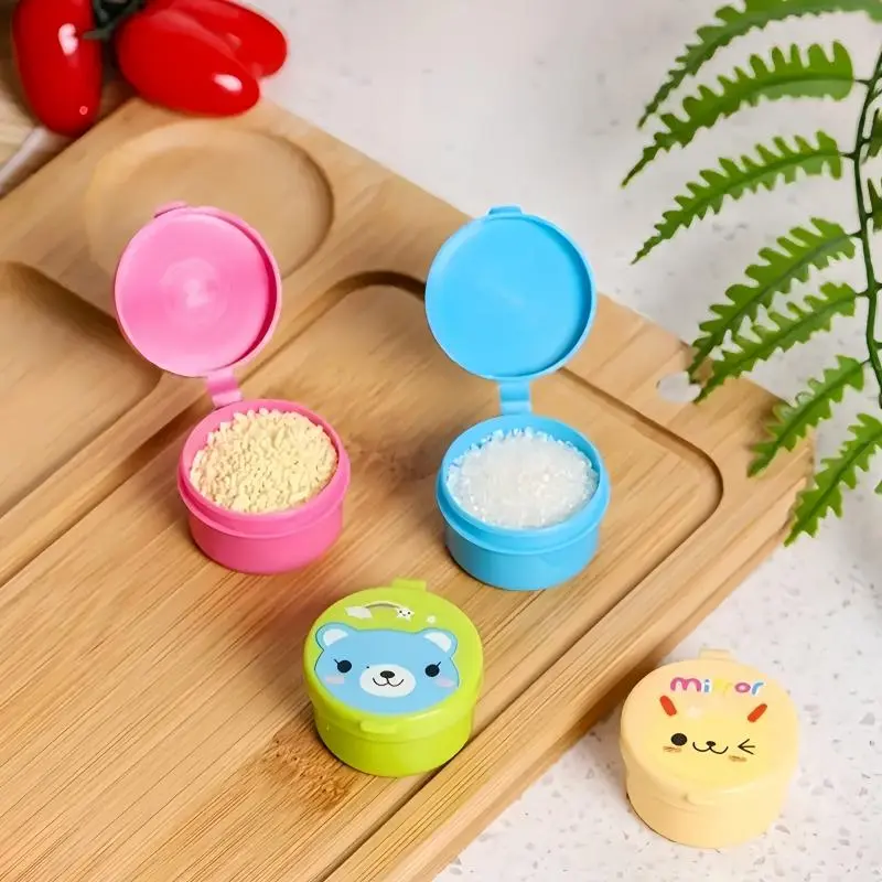 Random Color Cutlery Set, 45pcs/set Mini Funny Cute Cartoon Animal Decor Cutlery Set, Kitchen Supplies for Home Outdoor Picnic Dormitory Party 7