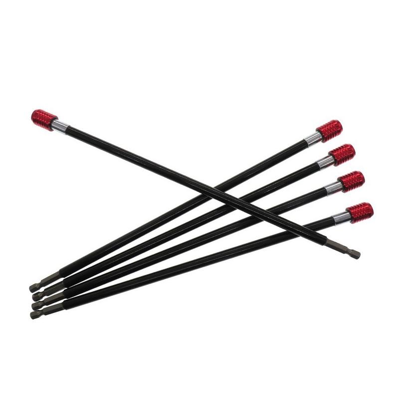 Giá Đỡ Mũi Khoan Tuốc Nơ Vít Tháo Nhanh, 300mm, 1 / 4 "Bit Hex, Thanh Nối Dài Từ Tính 6