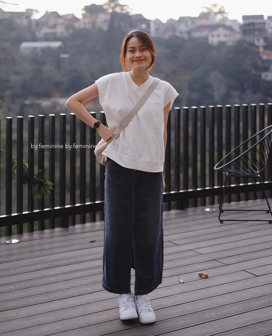Mino Top - Áo thun cộc tay chất cotton dày dặn không nhăn phong cách Hàn Quốc