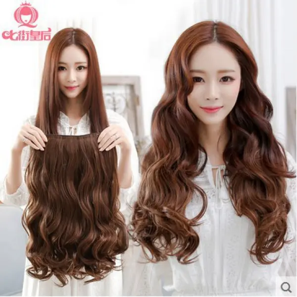 Rambut-Z7 wig extensions, ready stock, antishine, ick, h, extensions, clips