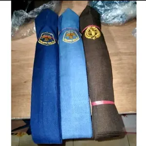 dasi smp  pramuka 125 cm isi 10 pcs bordir dasi korea style Elegan Seragam Sma