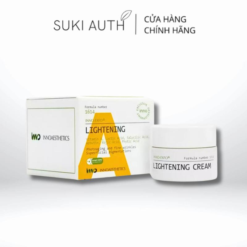 Kem peel Vitamin A 5% Inno LIGHTENING Tái Tạo Đều Màu Da Giảm Thâm Mụn ( chiết 1,5g )