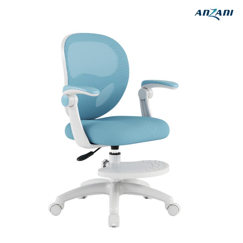 { ANZANI } Ghế ngồi ọc sinh thông minh Anzani chống g.ù, chống c.ận có thể điều chỉnh độ cao khóa bánh xe trọng lực, tùy chỉnh chọn gác tay gác chân giá rẻ ( 3 mẫu) g he 5