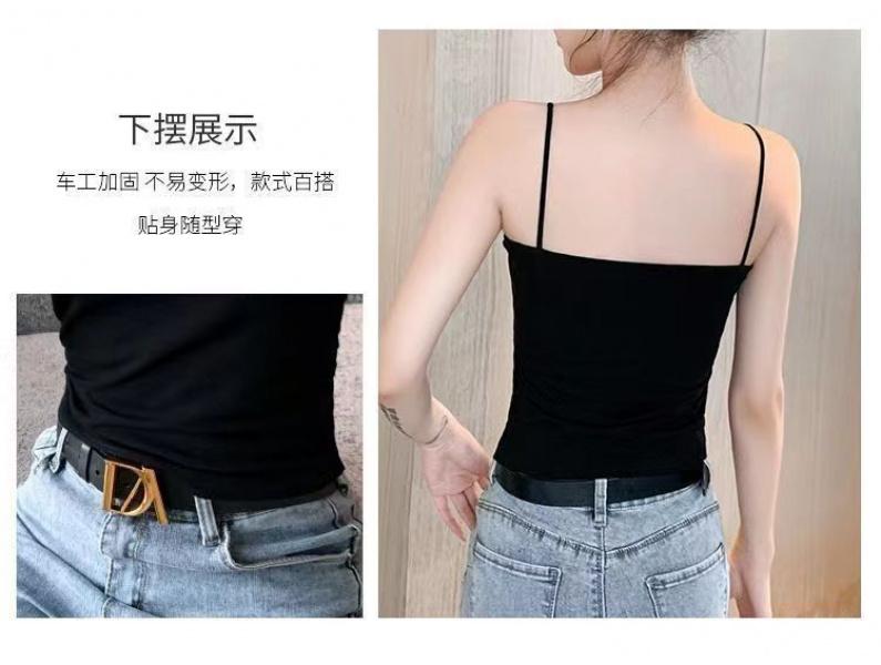 Product Introduction of Áo Yếm Dài, Áo Sơ Mi Lớp Cơ Sở Nữ, Áo Ống, Chống Lộ, Có Đệm Ngực Cố Định, Phong Cách Dễ Thương Và Gợi Cảm, Có Thể Mặc Bên Trong Top Denim Women 4