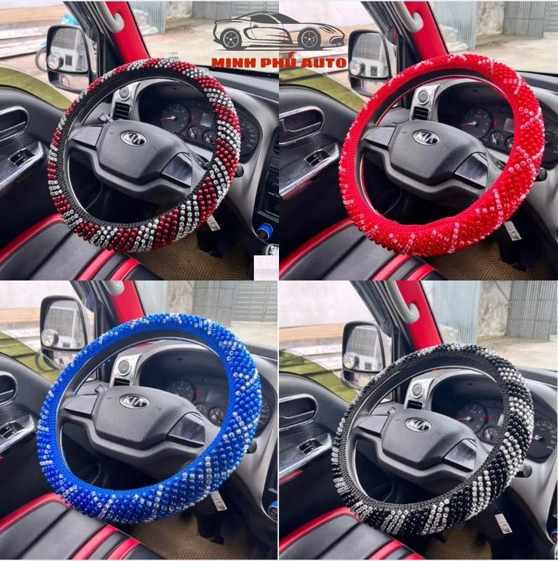 [Loại 1]_Bao Tay Vô Lăng, Bọc Tay Nắm Xe Ô Tô Và Xe Tải Bằng Hạt Cườm Hàn Quốc, Chống Mồ Hôi Tay Hiệu Quả Nội Thất kia carens