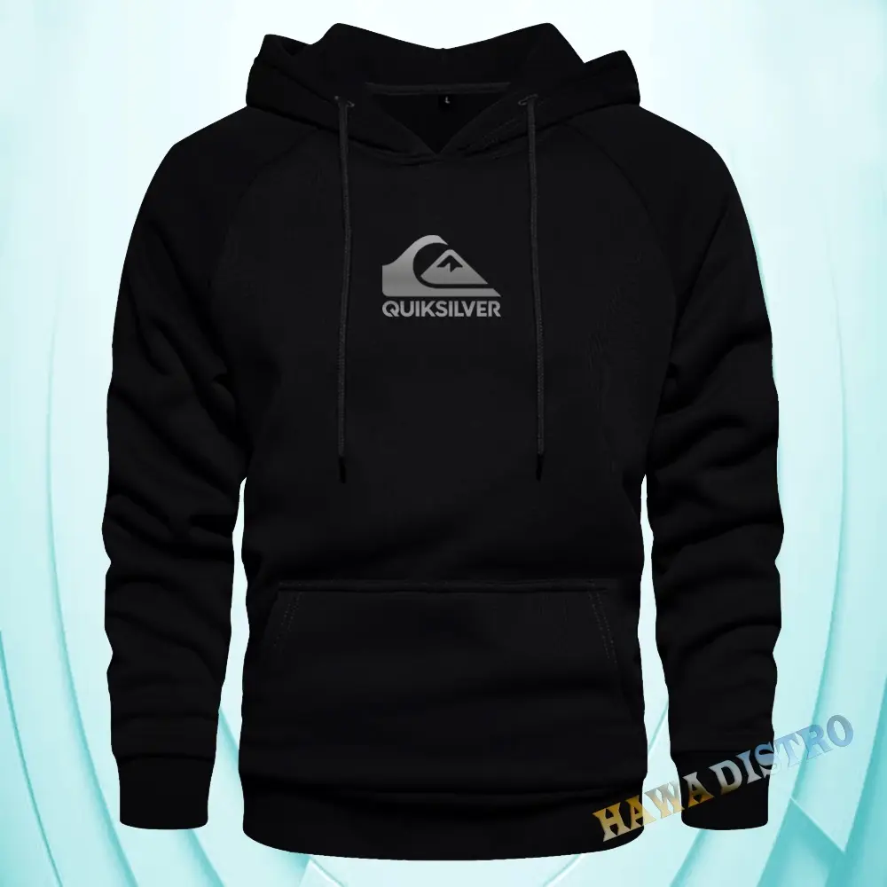 Áo Hoodie / Áo Len Bạc Quiksilver, Dành Cho Nam Và Nữ, Chất Lượng Cao Cấp / Áo Hoodie Mùa Đông / Áo Len, Thoải Mái Khi Mặc, Dành Cho Nam Và Nữ, Áo Hoodie, Áo Len Hoodie Dày Ngầu / Hodie / Áo Hoodie