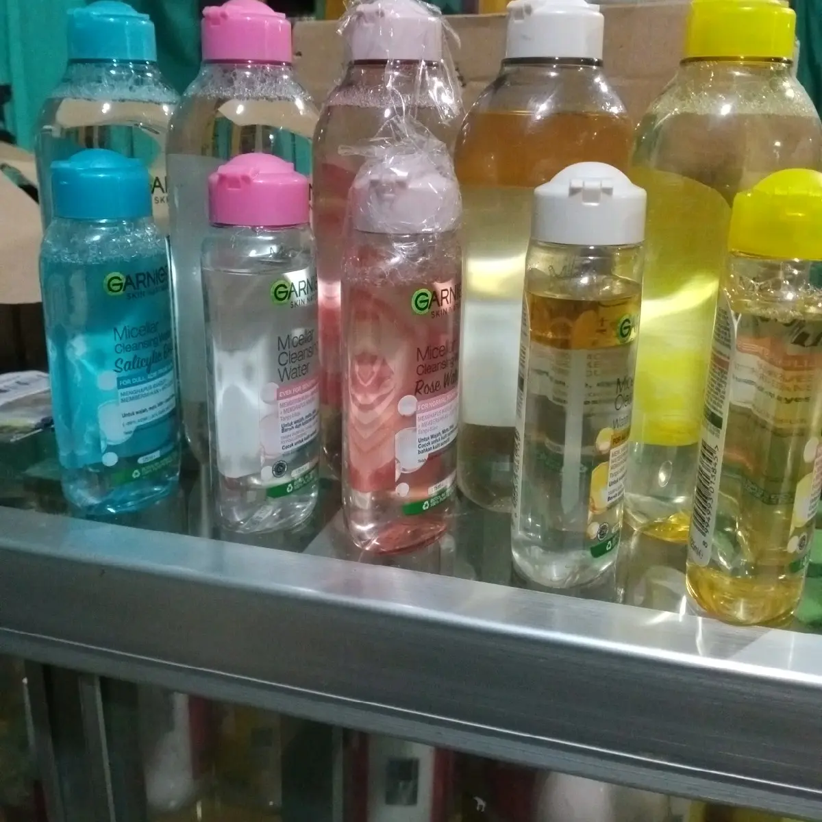 Micellar water 400 ml 125ml cleansing remover make up Air Micellar Minyak Pembersih