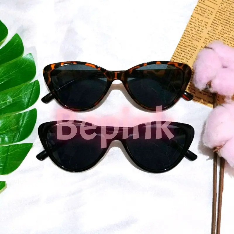 KACAMATA CAT EYE LENSA TRANSPARANT (BEPINK JURAGAN) 5