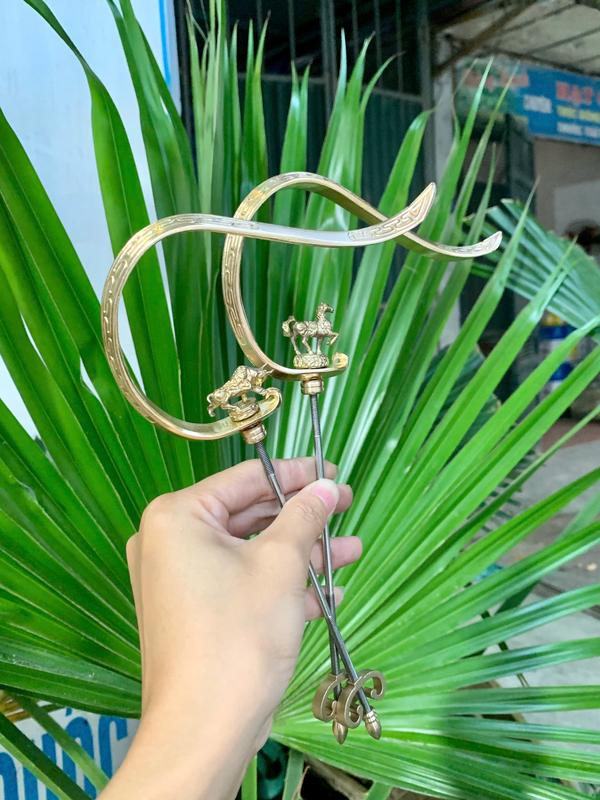 Móc tứ xuyên linh vật -  móc đồng lồng chim chào mào mi chòe