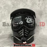 Gambar Helm Retro JP Signature Hitam Doff - L dari HelmPro Kota Bandung 2 Tokopedia