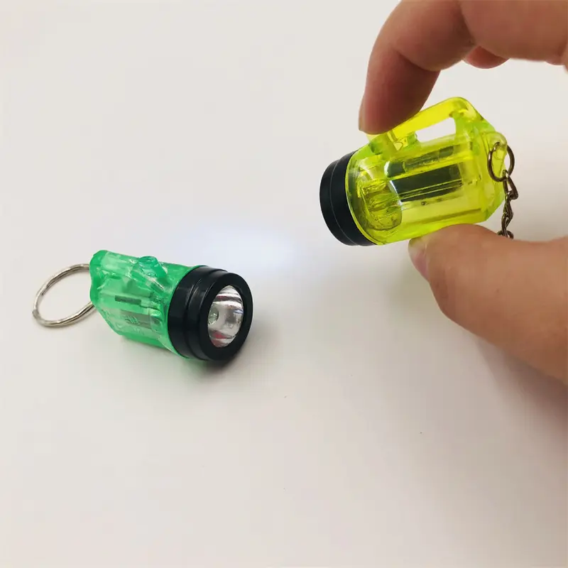 Đèn pin LED, kích thước nhỏ, đèn móc chìa khóa mini, với chiếu sáng, thích hợp để chiếu sáng, cũng là một công cụ chiếu sáng 7