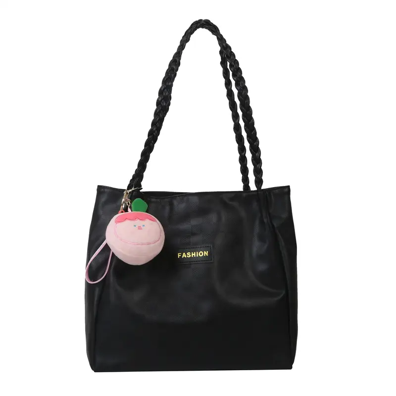 Túi Xách Da Mềm Thời Trang, Túi Đi Lại, Túi Đeo Vai Sức Chứa Lớn Mới, Túi Tote Nữ Bag 4