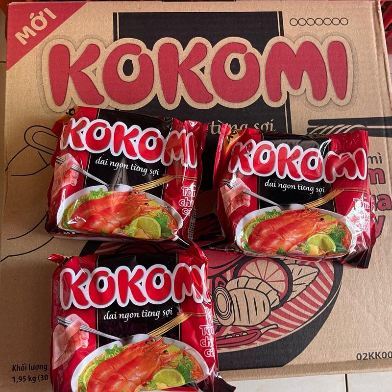 Thùng mì tôm kokomi 65g x 30gói