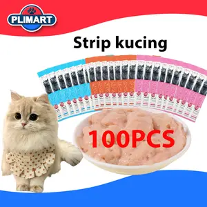 Snack Basah Kucing Creamy 16g – Bixia Cat Treat 4 Rasa Favorit