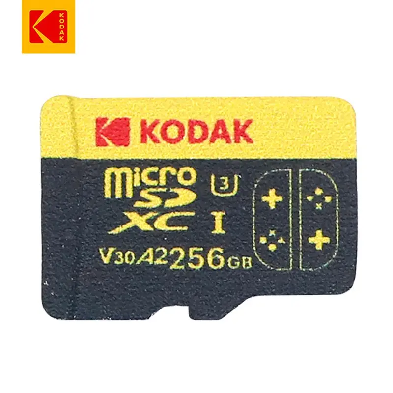 KODAK 256GB MicroSDXC Card, TF Card, Micro SD Storage Card, Suitable for Mobile Phone, Pad, Tablet, Digital Camera, Traffic Recorder, Gaming Console 0