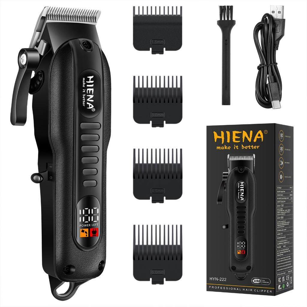 Gunting Rambut HIENA 1200mah Baterai Kuat Pemangkas rambut listrik Mesin pemotong rambut tukang cukur profesional Gunting tanpa kabel Gunting Rambut HIENA 1200mah Baterai Kuat Pemangkas rambut listrik Mesin pemotong rambut tukang cukur profesional Gunting tanpa kabel