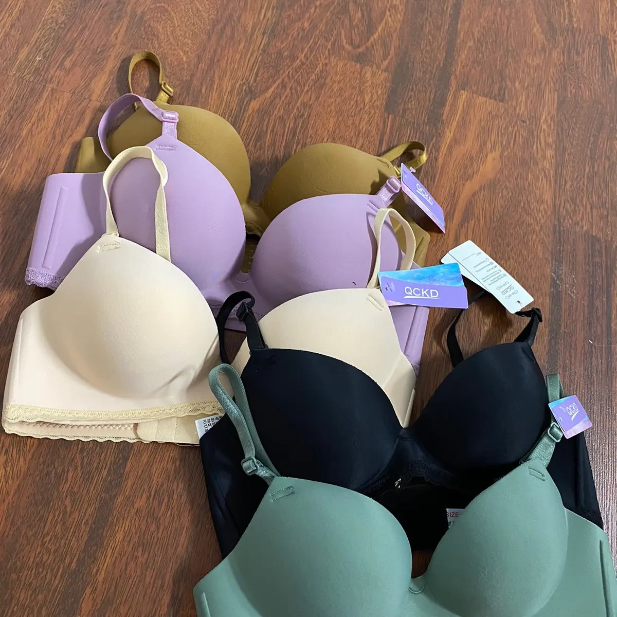 3 Áo Lót Su Mềm Đệm Bàn Tay 3.cm MS2303 Bra Nữ Ren Women