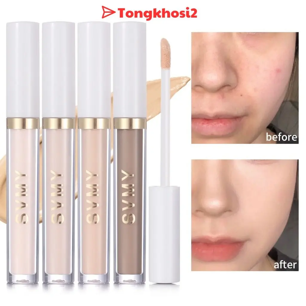 PVN64195 Kem Che Khuyết Điểm SVMY Dạng Lỏng 4 Màu Dưỡng Ẩm Che Phủ Mụn Và Quầng Thâm tongkhosi2