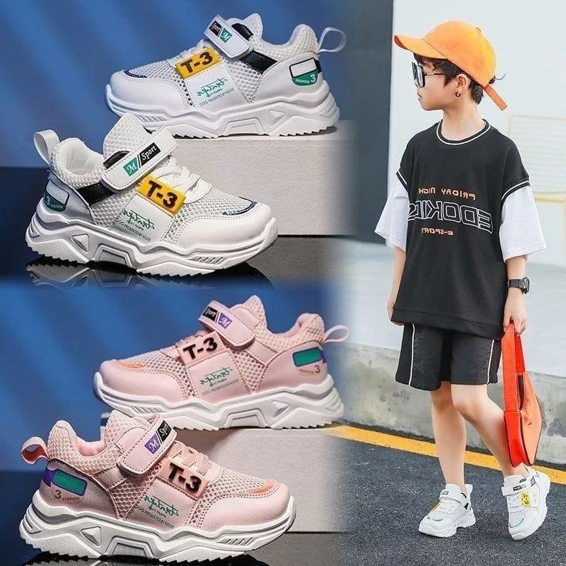 SEPATU SNEAKERS ANAK LAKI LAKI DAN PEREMPUAN MODEL TERBARU UMUR 3 THN 4 THN 5 THN 6 THN 7 THN 8 THN 9 THN SEPATU ANAK PRIA KEREN SEPATU SEKOLAH Karakter Kartun Fashion 7