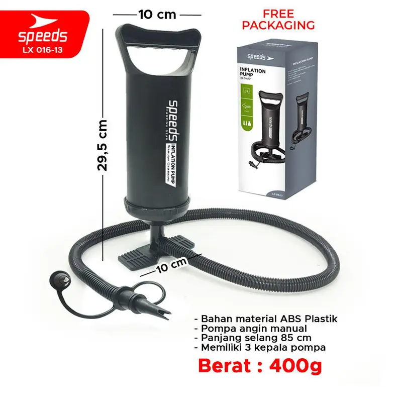SPEEDS Pompa Angin Tangan Manual Air Pump 020-22 1