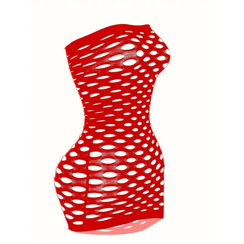 Sexy Lingerie for Women with Passionate Hollowed Out Hip-Hugging Skirt, Open-Back Uniform Net Clothes crotchless linge rise set ladies  underwear valentines lace  body  suit Lover sexylingerie outfit night wear dress intimate pyjamas 5