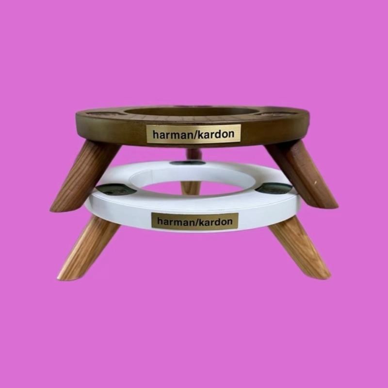  Chân đế loa- Đế loa để bàn Harman Kardon Aura 2-3-4 chất liệu gỗ tự nhiên cao cấp 