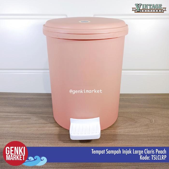 Tempat Sampah Injakan Tempat Sampah Plastik Large CLR Genki Market 4