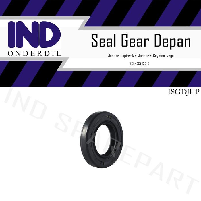 Gambar IND Onderdil Seal Gear Depan Jupiter MX/Jupiter Z/Crypton/Vega/Jupiter 20x35x5.5 - Sesuai dengan gambar, Standar dari IND Onderdil Kota Bandung Tokopedia