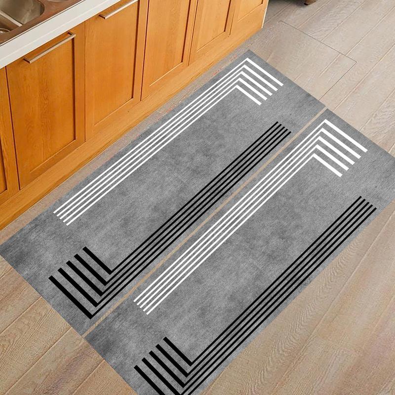 Thảm bếp BALI 2 tấm dài kt 40x120cm thảm trải bếp trải nhà trải phòng chất nỉ lì thấm hút nước dầu mỡ và chống trượt tốt dày 0,3-0,4cm dễ dàng vệ sinh