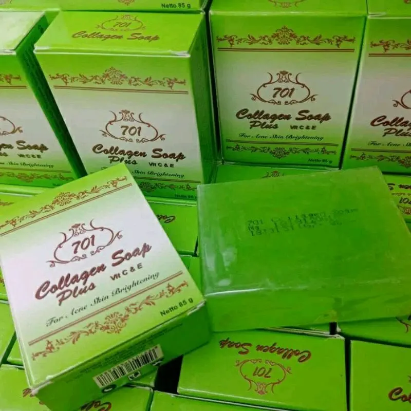 SABUN COLLAGEN 701 HIJAU ACNE sabunkojic  plankton Membersihkan Mencerahkan