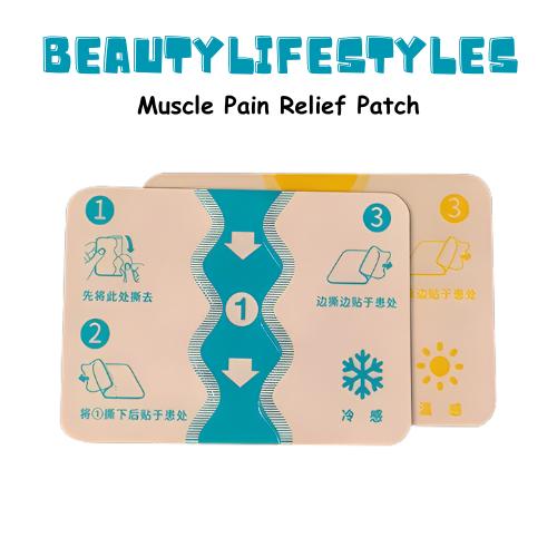 Muscle Relief Pain Patch Muscle Pain Plaster Heat Pad Cold Pad - TikTok ...