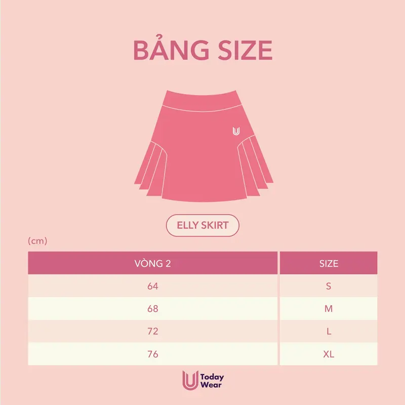 Set đồ tập áo Jolie Long Top Trắng mix chân váy Elly Skirt Đen Today U Wear 8