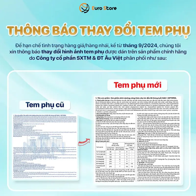 [DATE 2026] Sữa NanNga HMO Optipro Mamako Euro Store - Bổ Sung Dinh Dưỡng Cho Bé Hộp [800g] 2