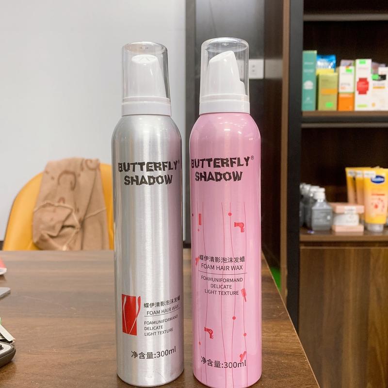 Gel bọt hàng chuẩn Butterfly 300ml   mềm  cứng  Tạo kiểu tóc 
