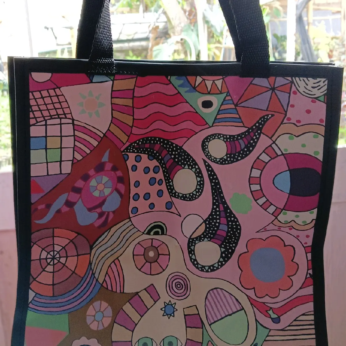Hampers bag dari kamau,uk 32×30×14 cm