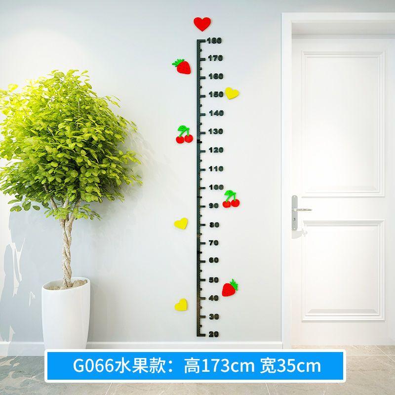 Product Introduction of 3d Height Wall Stickers Baby Height Ruler Removable Children's Room Decoration Self-Adhesive Acrylic Stickers 19