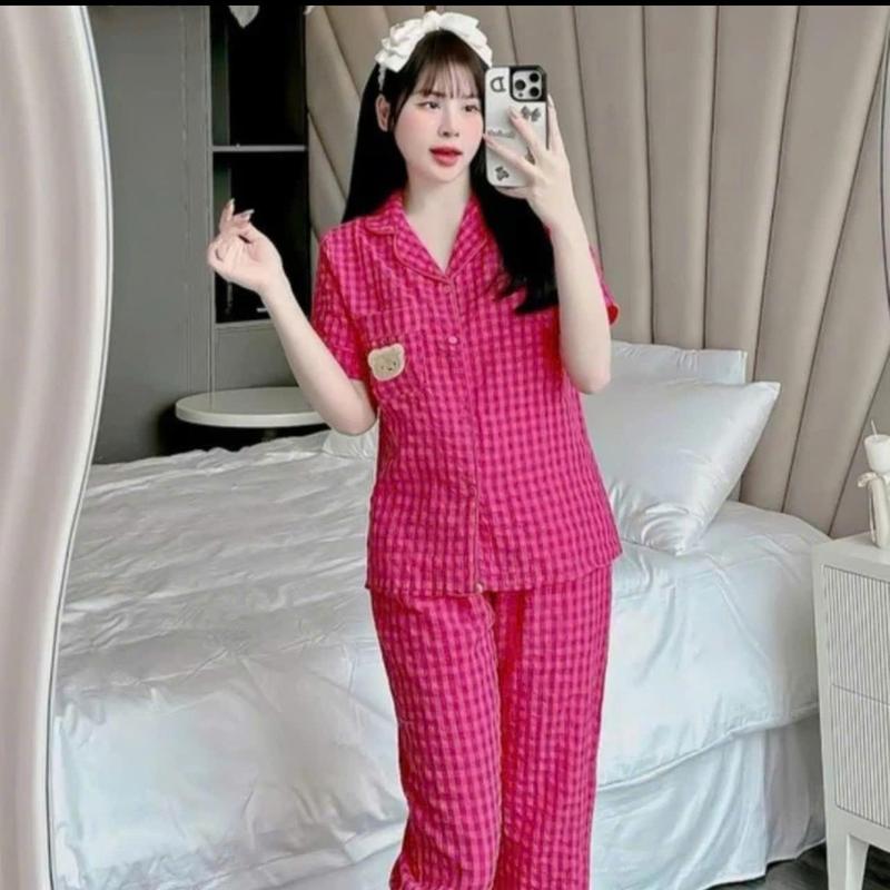 sét pizama kẻ sọc dáng tiểu thư cho chị em mình 3