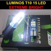 Gambar Lampu LED Senja KAWASAKI EDGE (putih) LUMINOS T10 15 LED Kota / Kecil - Putih dari bohlamhid Kota Tangerang 5 Tokopedia