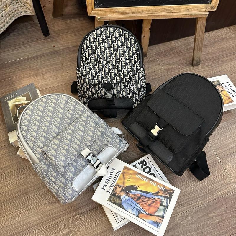  Balo thời trang nam nữ in hoạ tiết thổ  cẩm phối đai size 32x35x14cm Đeo Vai 