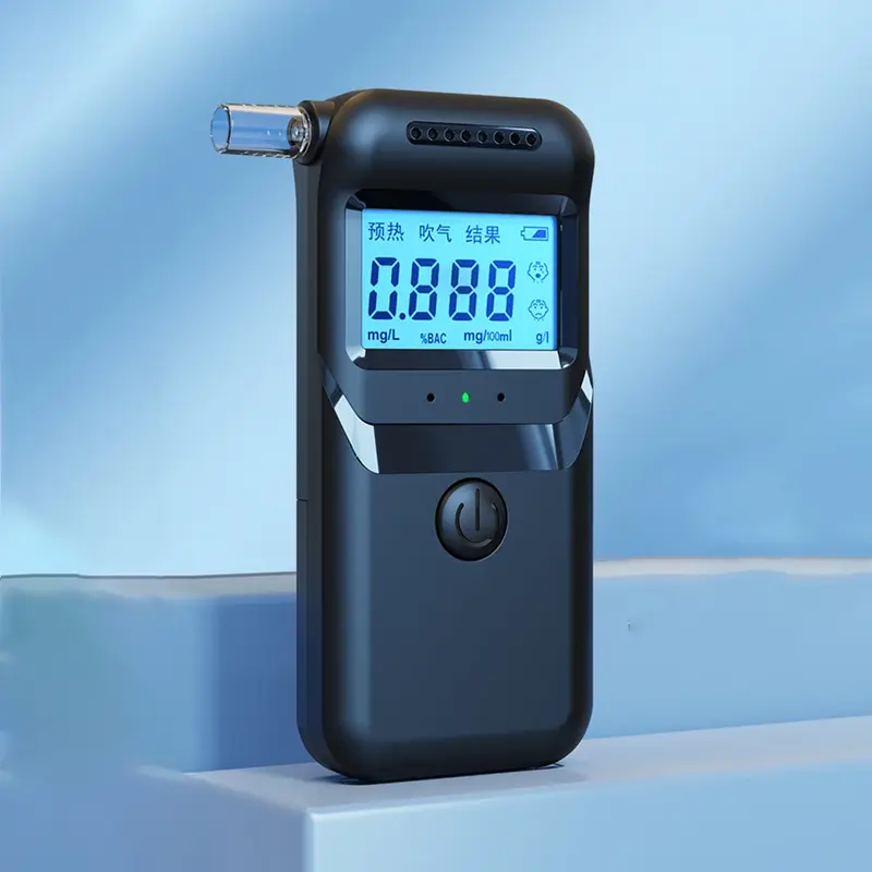 Máy Kiểm Tra Cồn Cầm Tay Trên Ô Tô, Máy Dò Kỹ Thuật Số, Màn Hình LCD, Máy Đo Họng, để Đo Hơi Thở 4