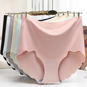 ชุดชั้นในสตรี, ขายร้อนทางอินเทอร์เน็ต, เอวสูง, วัสดุผ้าไหมน้ำแข็ง, การออกแบบที่ไร้รอยต่อ, การจัดส่งแบบดันเดียวกด, การควบคุมหน้าท้อง, ยกสะโพก