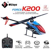 Gambar WLToys XK K200 Rc Helikopter 4Ch RC Pesawat 2.4G 3D 6G Sistem dari hunt4toys Kota Bekasi 2 Tokopedia