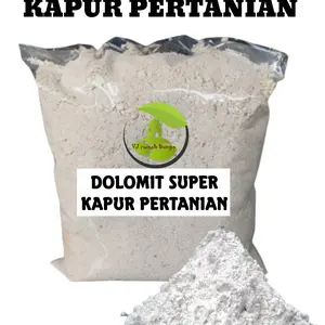 kapur pertanian pupuk dolomit super penetral ph tanah