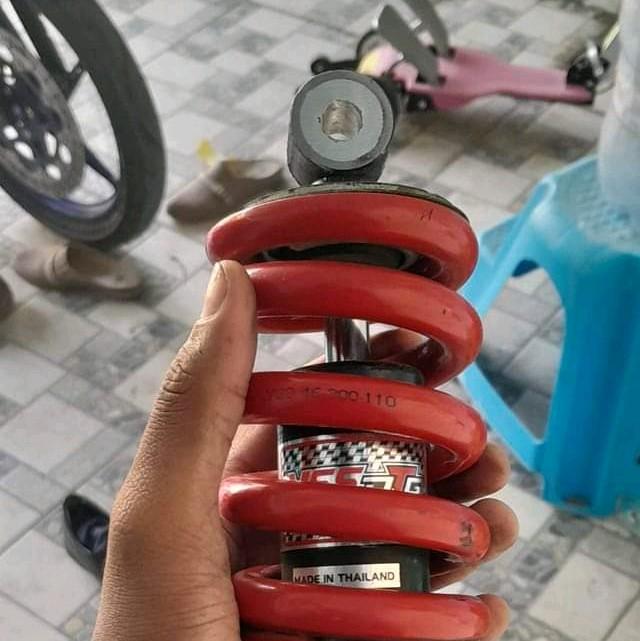Bosh Monoshock Jupiter Mx Old New 135 King 150 Bos Shock Belakang Bahan Teflon Aluminium 7