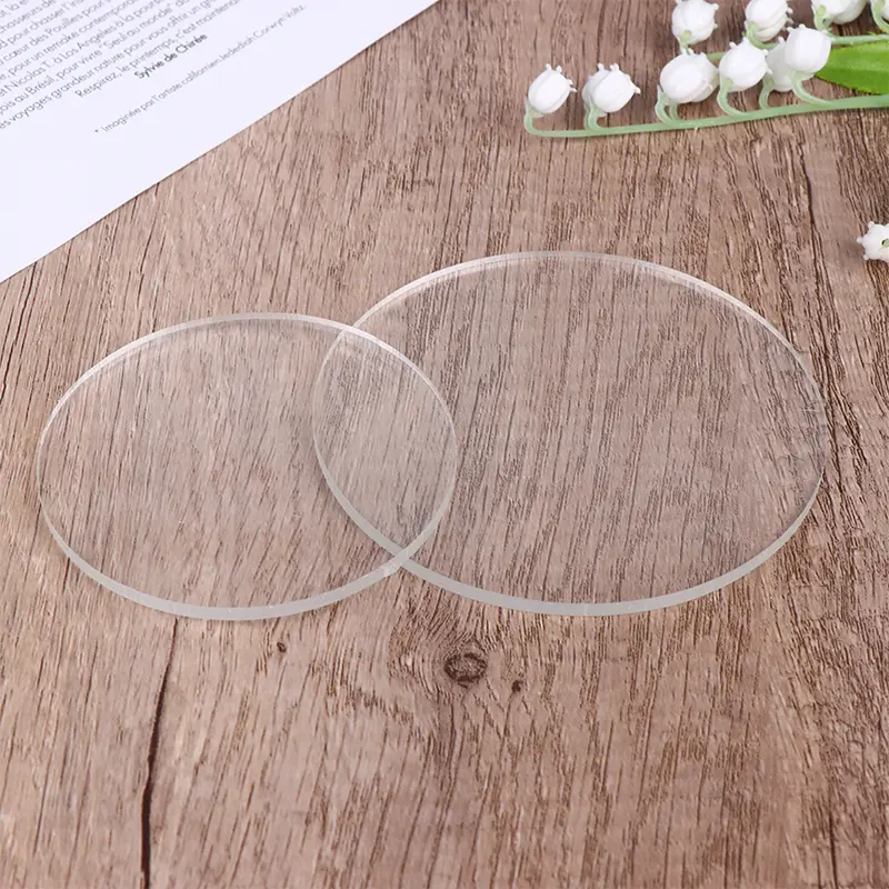 8-15CM Figure Doll Acrylic Transparent Round Bases Fluid Bear Molds Bases Clay Pottery Sculpture Tool