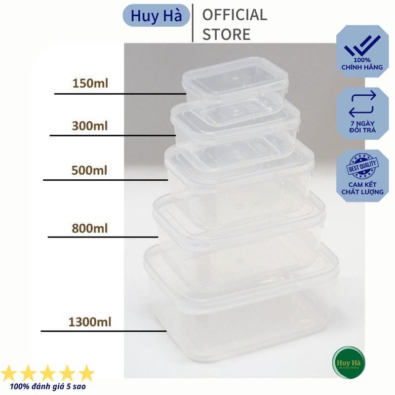 Hộp đựng thực phẩm bầu 5 chiếc 6685 1