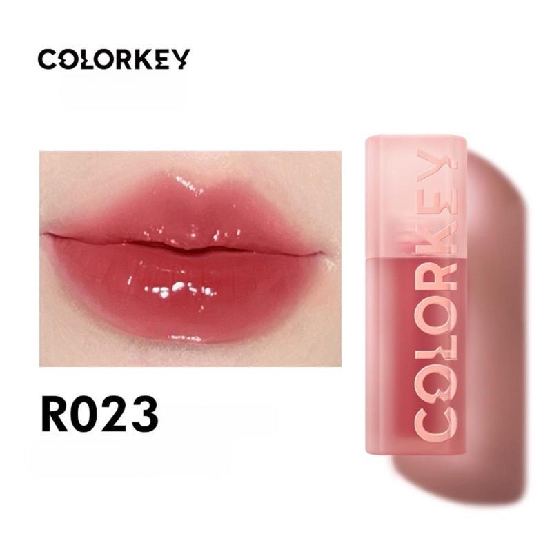 Son bóng có màu COLORKEY tráng gương giúp môi trông căng bóng WATERY LIP SERUM 3ml Mỹ Phẩm Cosmetic Son Môi Trang Điểm Nữ Women