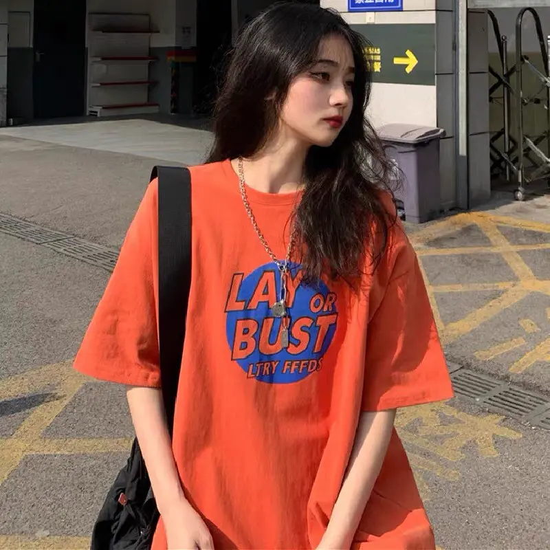 Áo thun LAY BUST From rộng tay lỡ KL Unisex